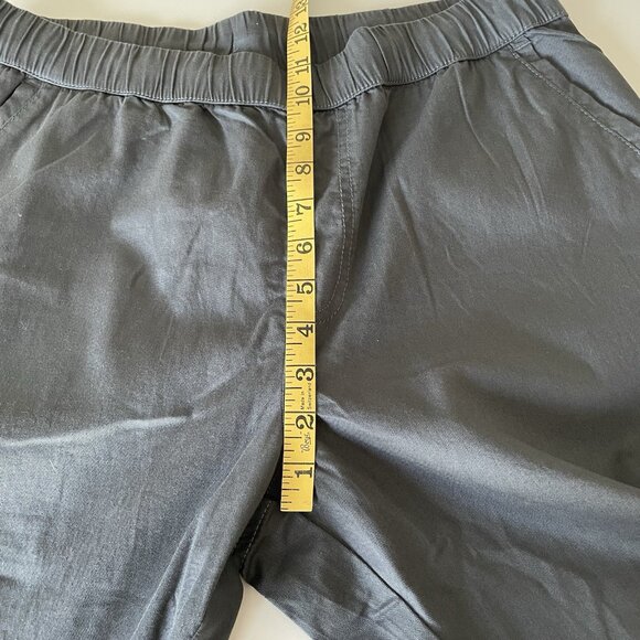 Pact Grey Daily Twill Midweight Pant in Storm Size M/ 30” L Drawstring Organic - Picture 9 of 13